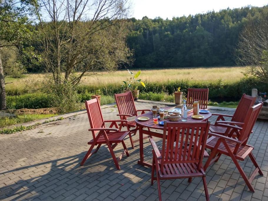Wald-Apartment Limabach - Oberfrohna 外观 照片